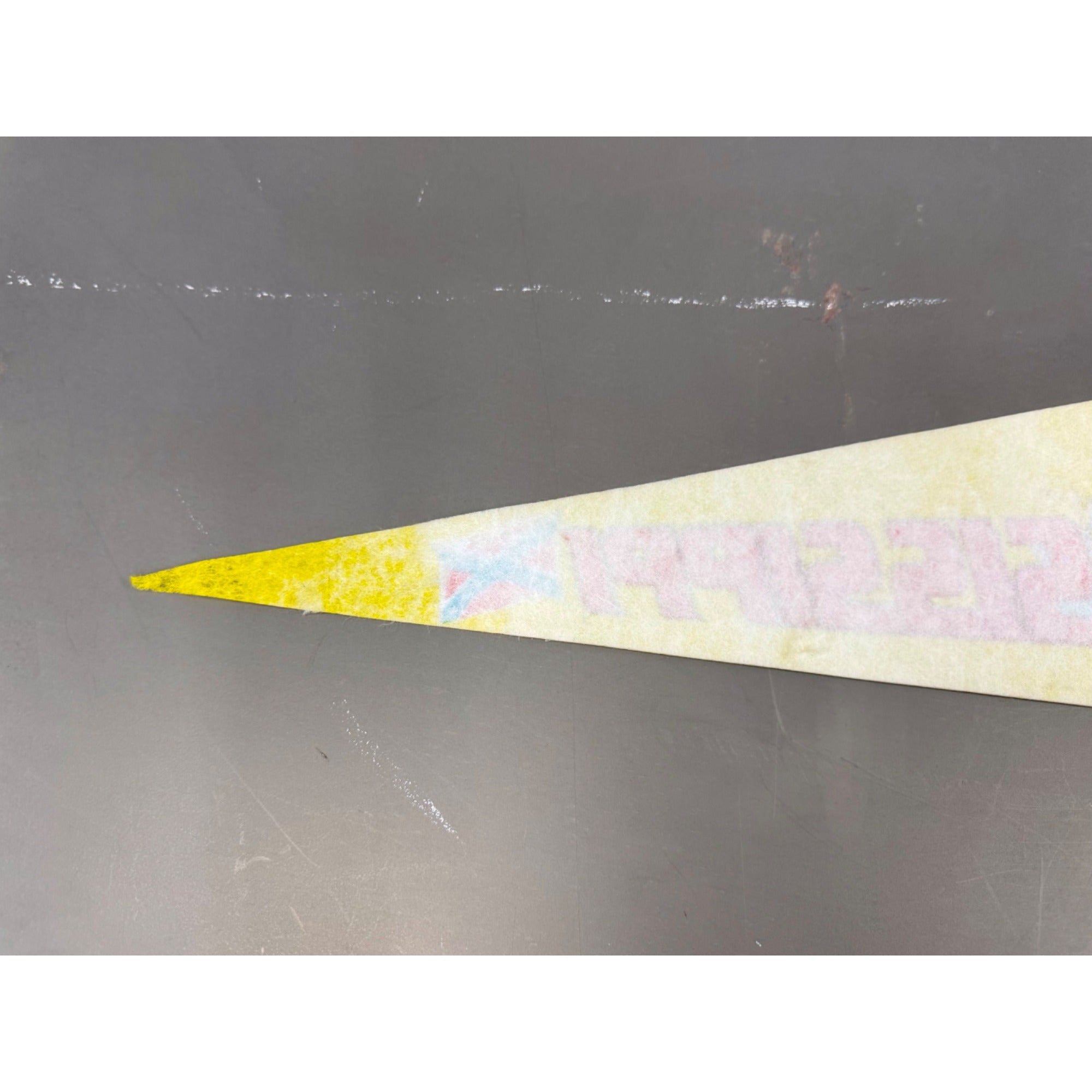 Vintage Mississippi State pennant damaged tip