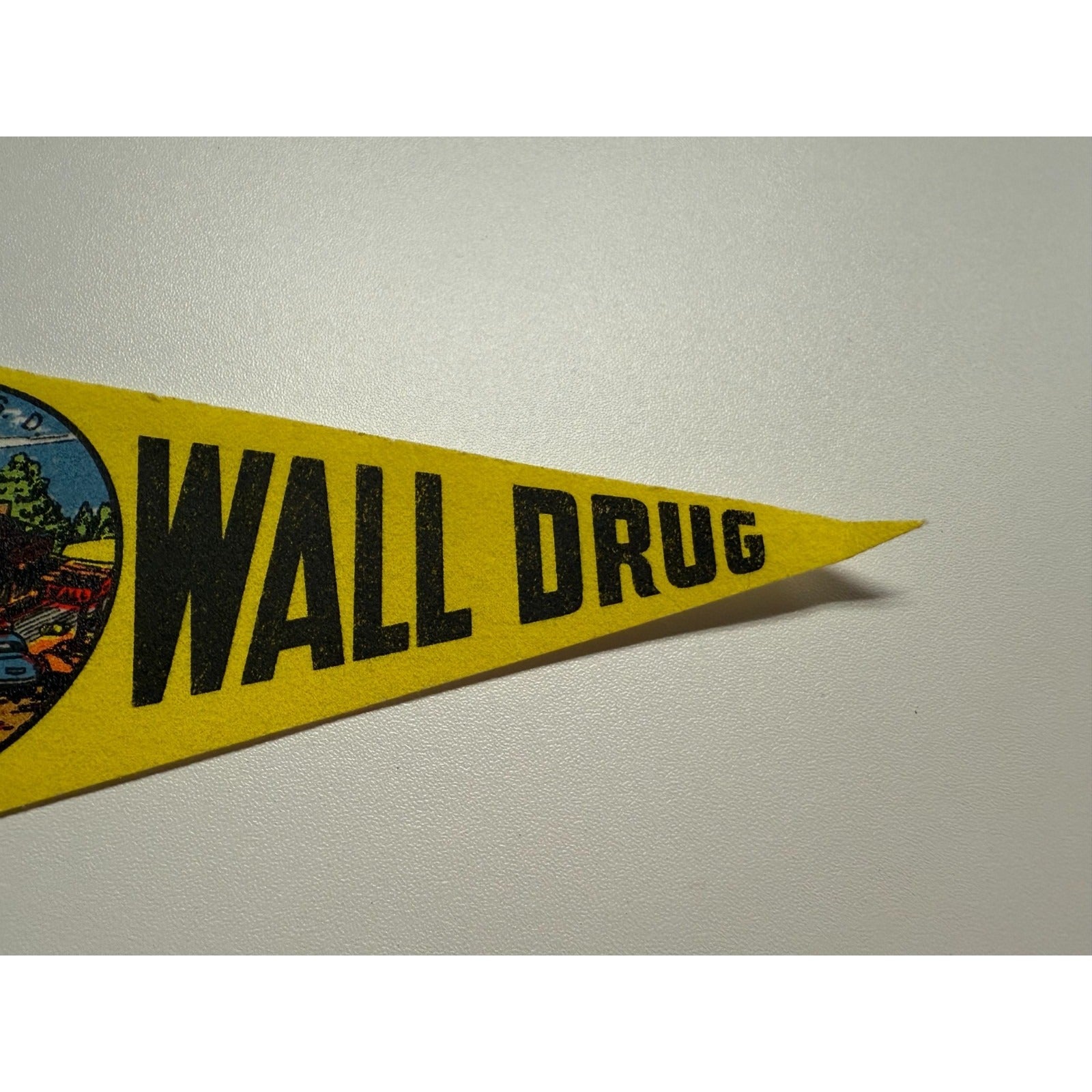 Vintage Wall Drug, South Dakota pennant