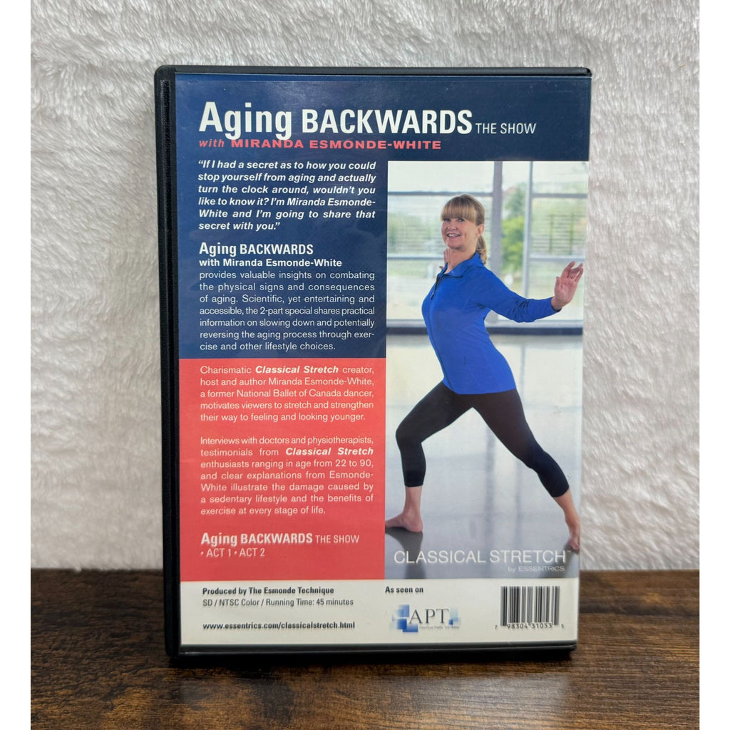 Aging Backwards With Miranda Esmonde-White DVD Classical Stretch Program