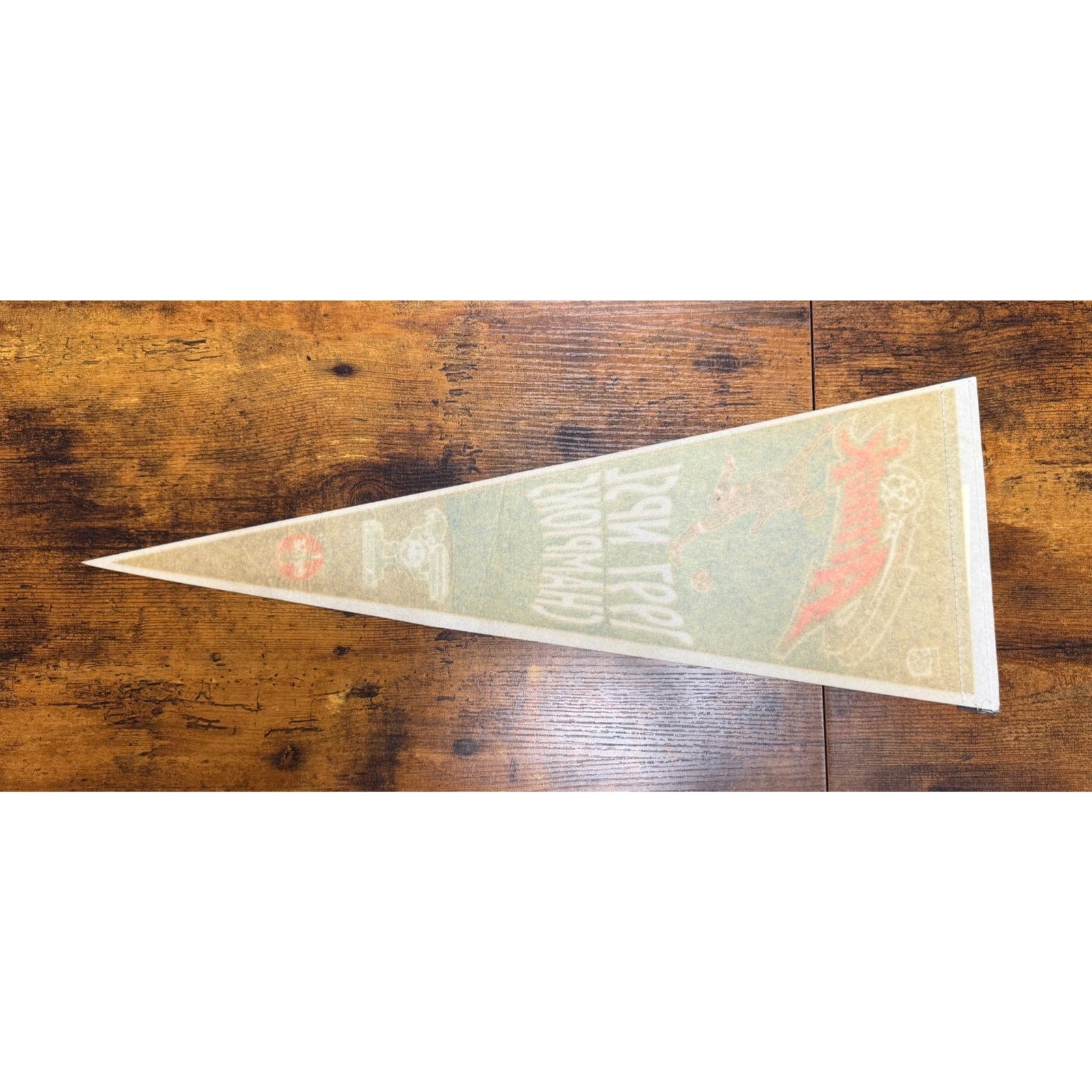 Vintage 1997 NPSL Champions Kansas City Attack pennant