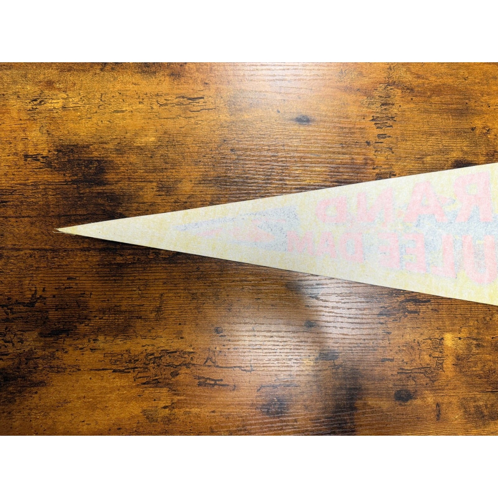 Vintage Grand Coulee Dam, Washington pennant