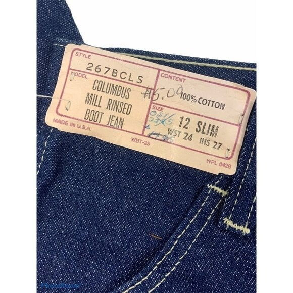 Vintage Wrangler jeans size 12 slim