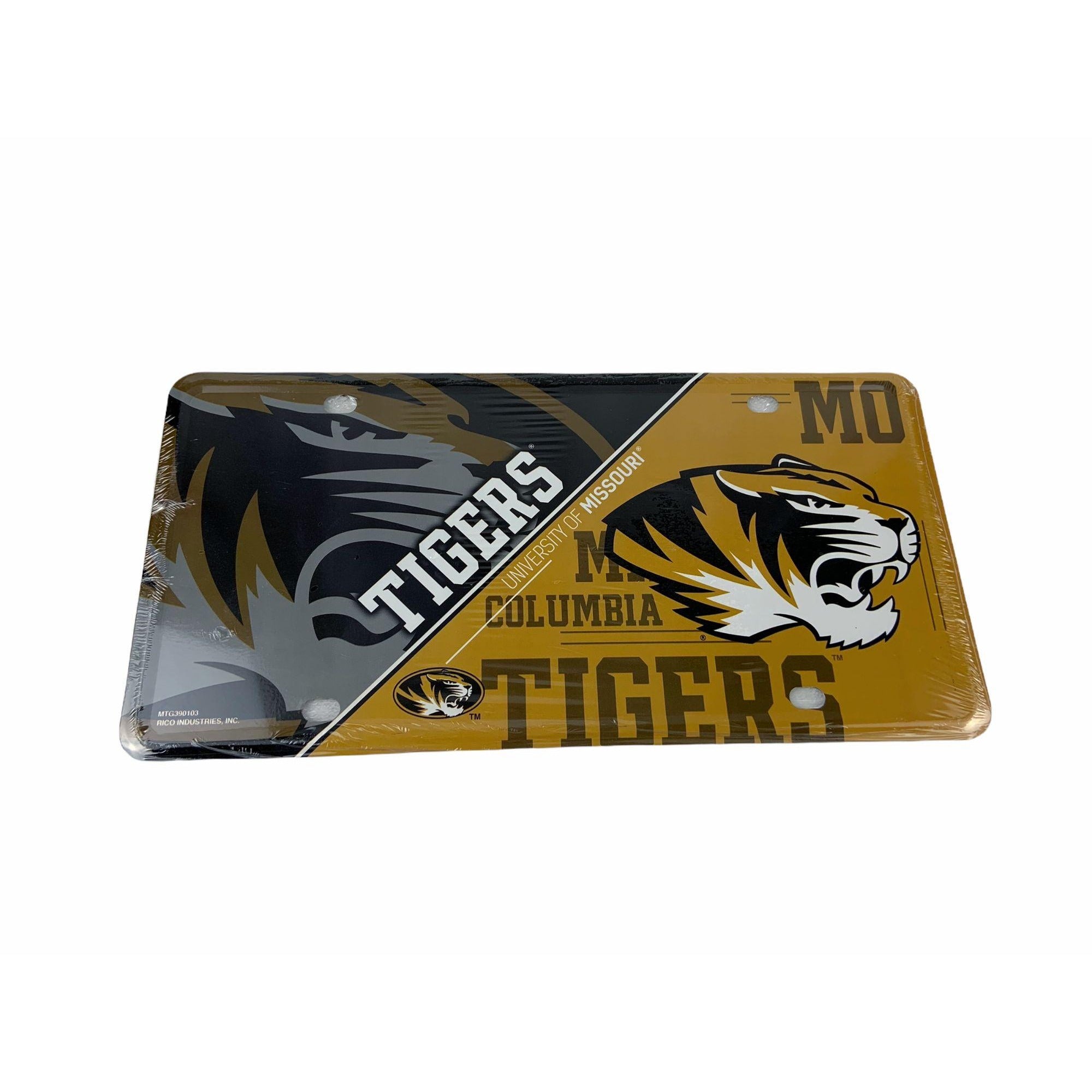 New University of Missouri Tigers license tag