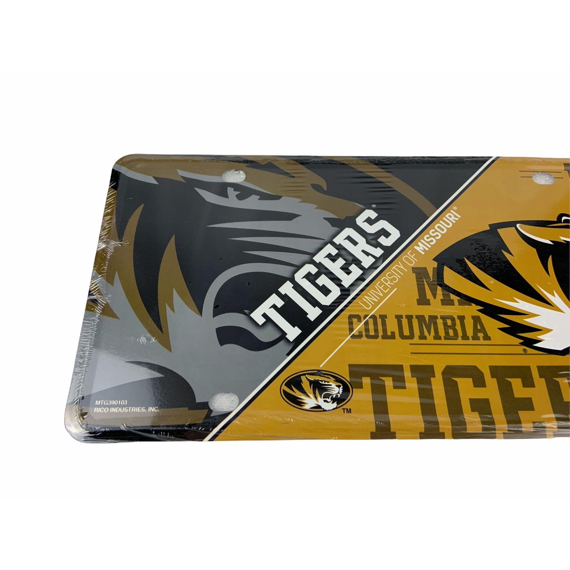 New University of Missouri Tigers license tag