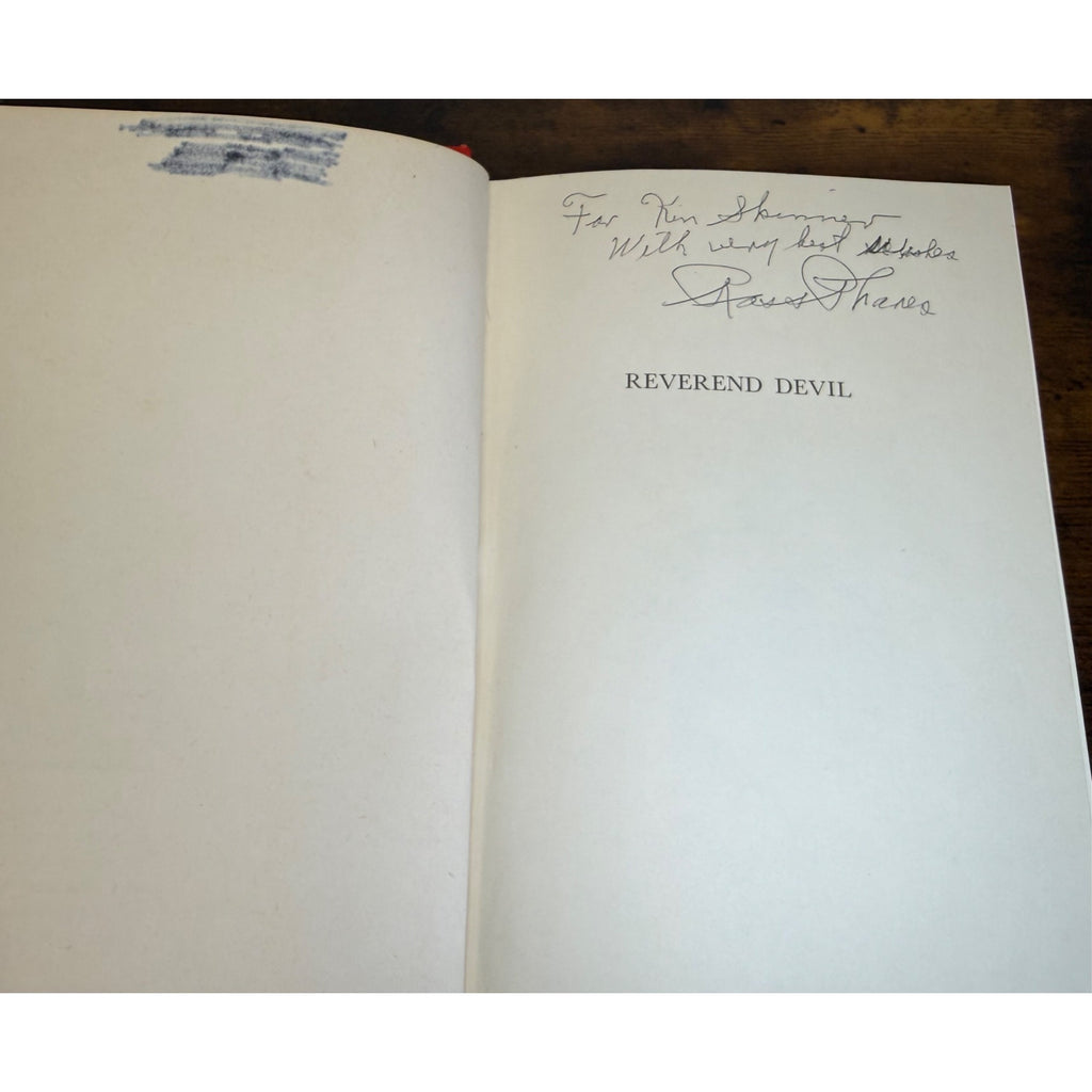 Reverend Devil By Ross Phares Hardcover 1960 Biography Of Old South Criminal