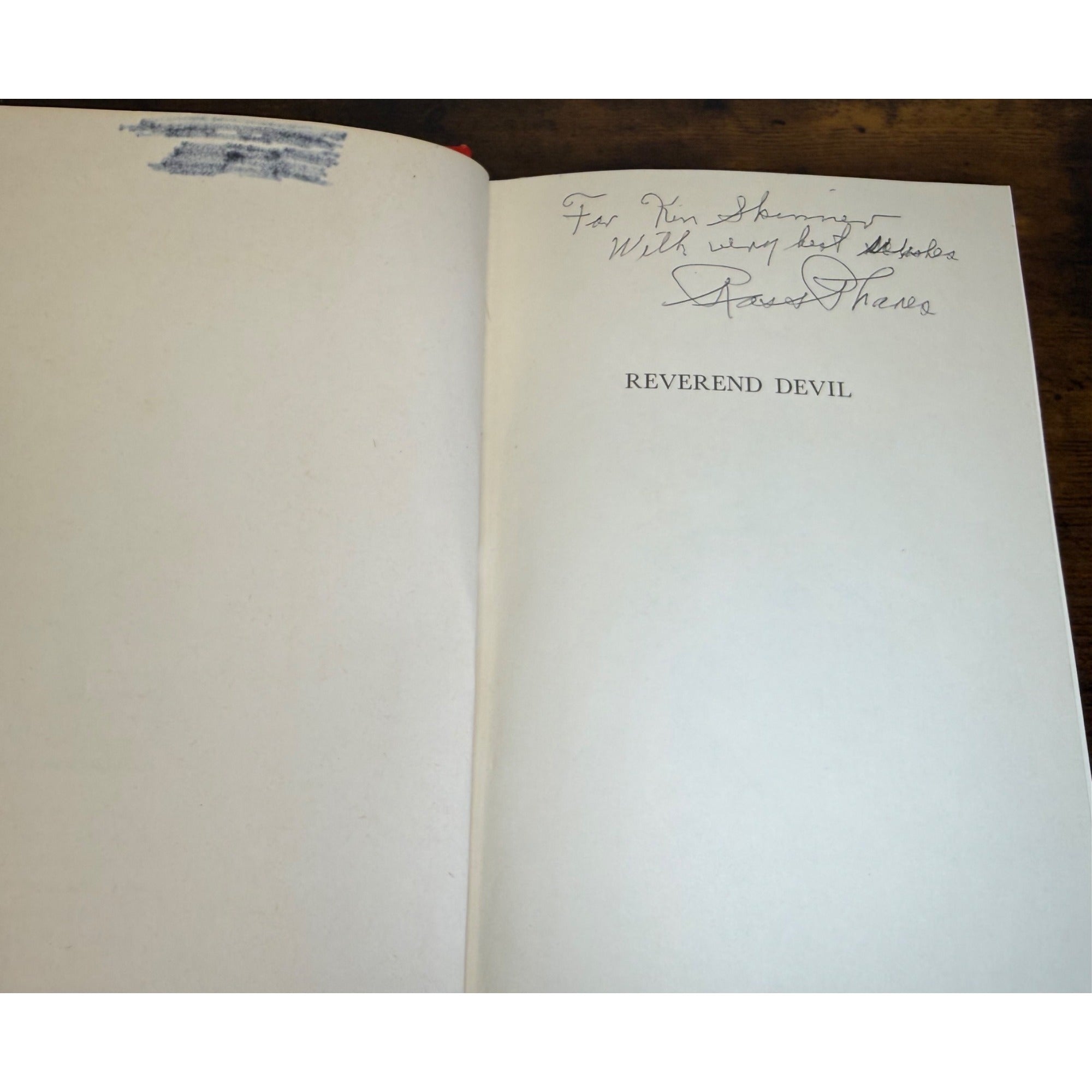Reverend Devil By Ross Phares Hardcover 1960 Biography Of Old South Criminal