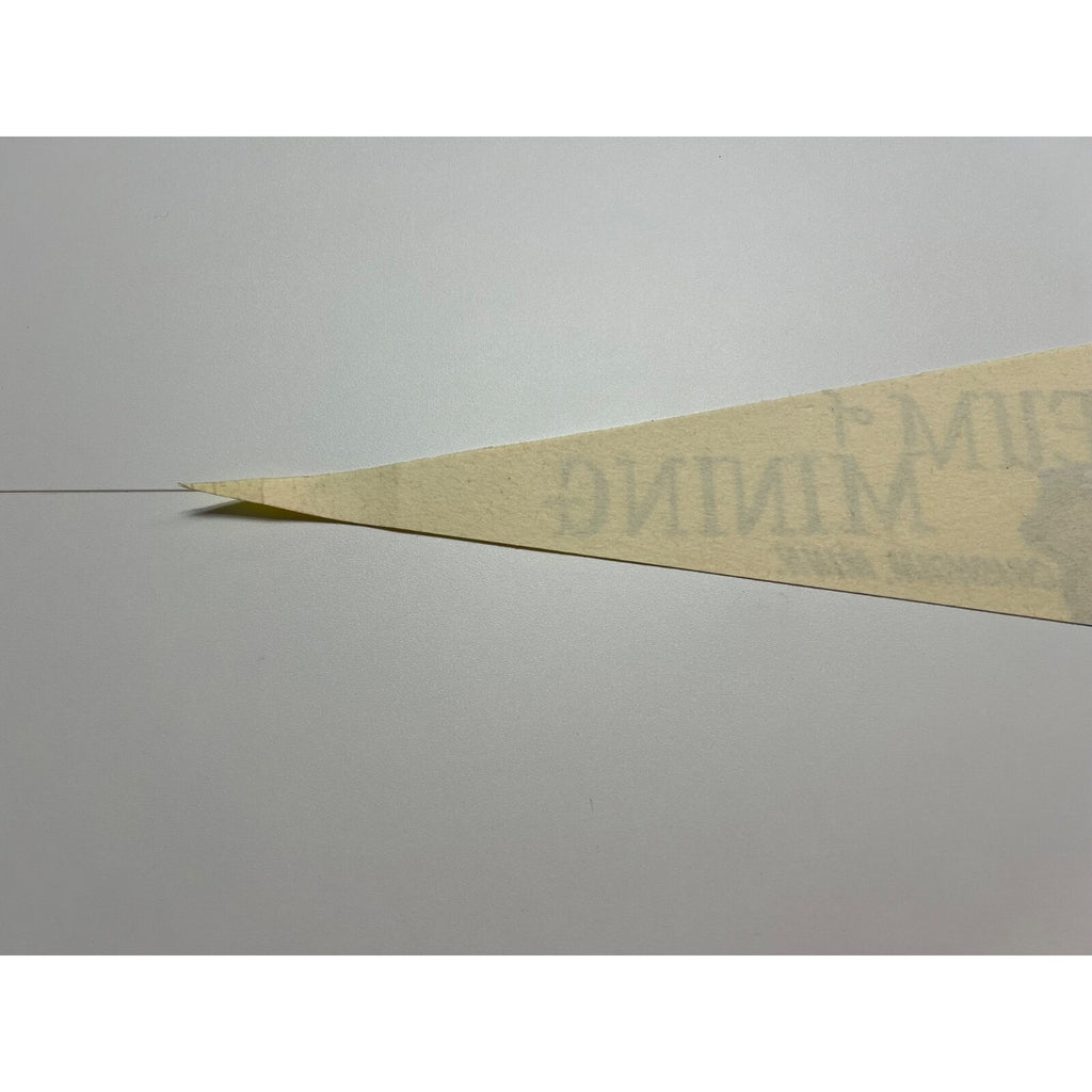 Vintage Museum of Mining Chisholm, Minnesota pennant
