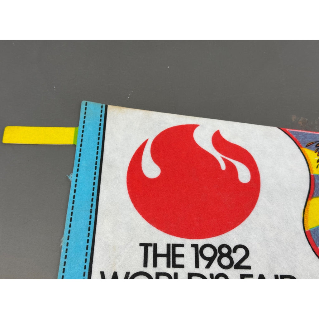 Vintage The 1982 World’s Fair Knoxville, TN pennant
