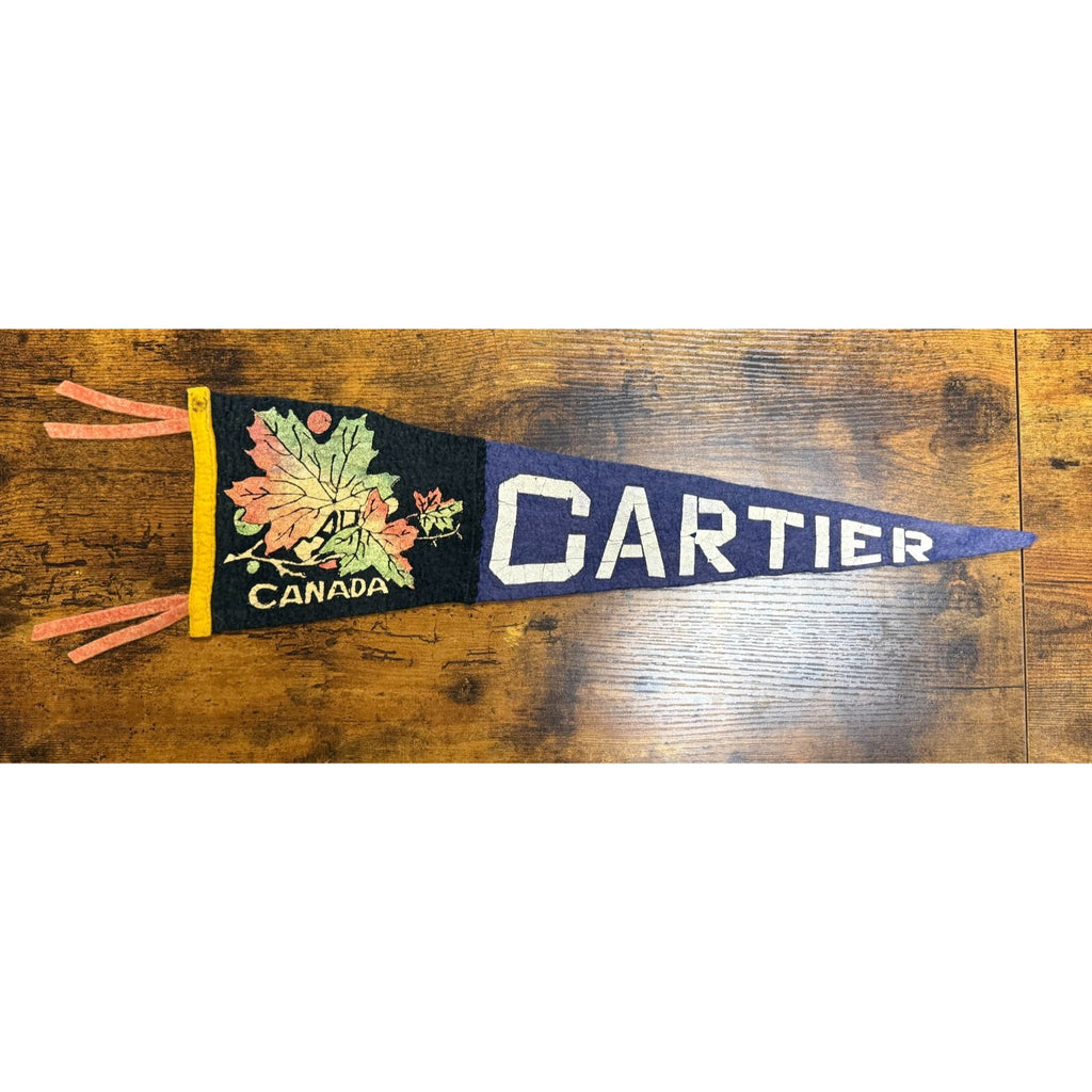 Vintage Cartier Canada pennant