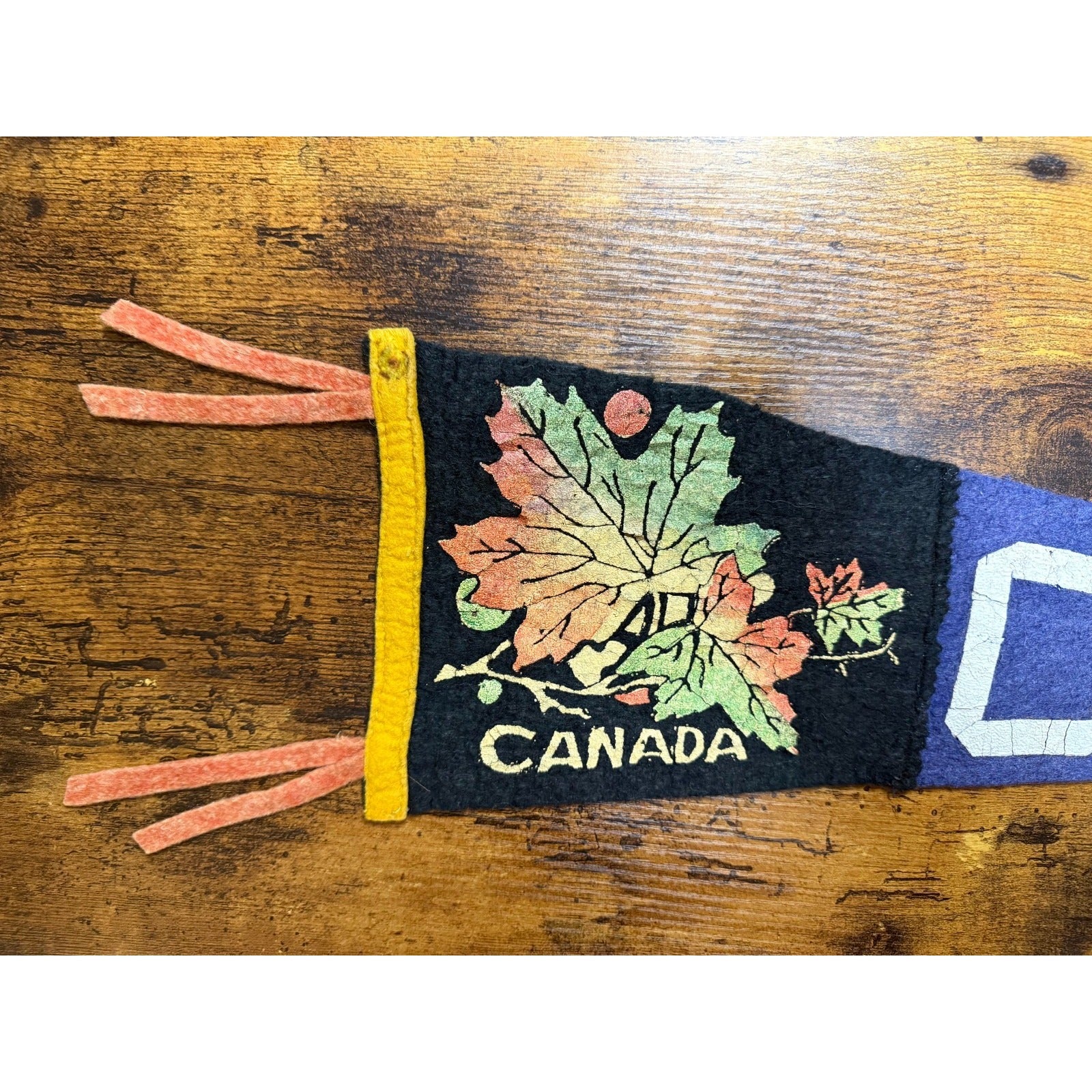 Vintage Cartier Canada pennant