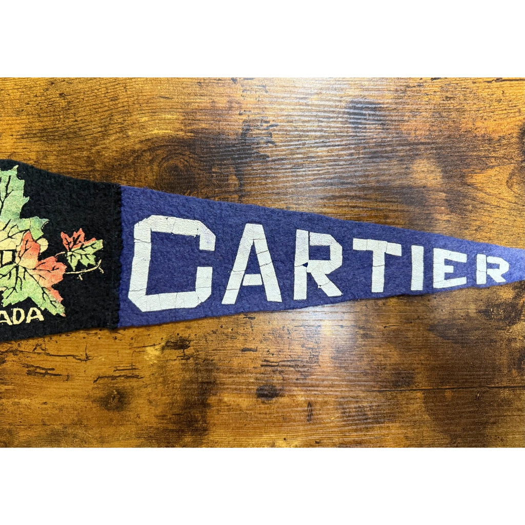 Vintage Cartier Canada pennant