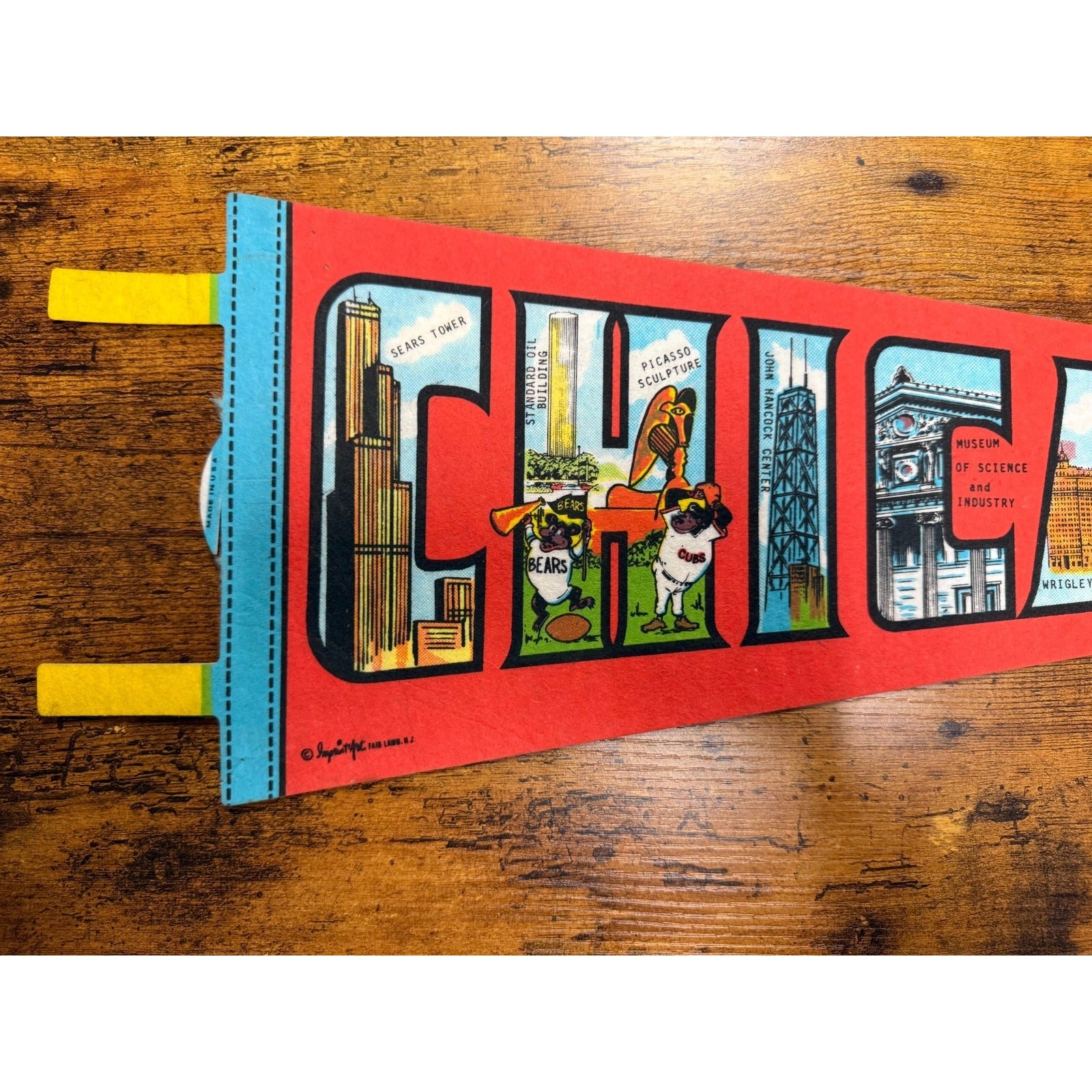 Vintage Chicago pennant