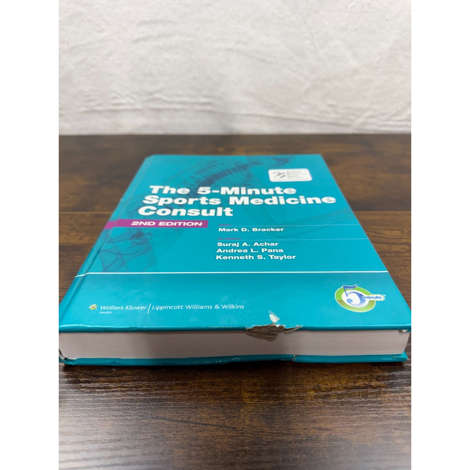 The 5-Minute Sports Medicine Consult 2nd Edition Hardcover By Mark D. Bracker