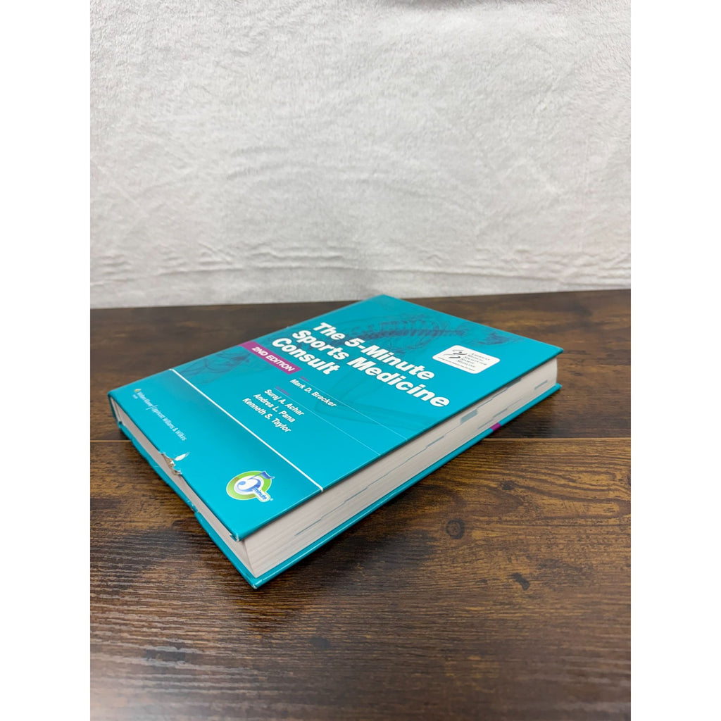 The 5-Minute Sports Medicine Consult 2nd Edition Hardcover By Mark D. Bracker