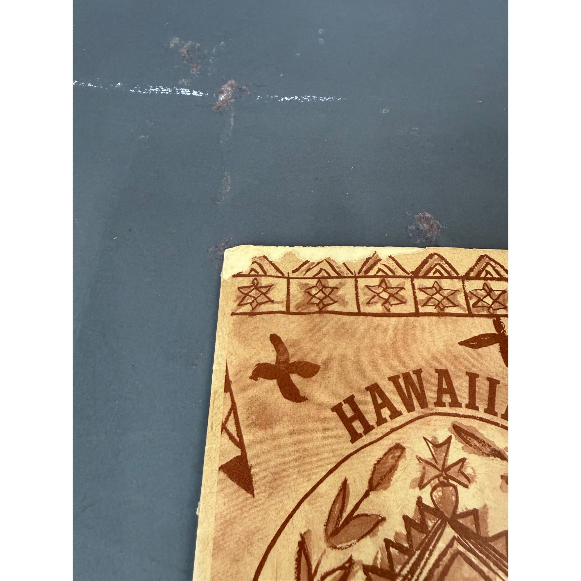 Hawaiian Folk Mass Program - Vintage Religious Booklet With Polynesian Design Cover