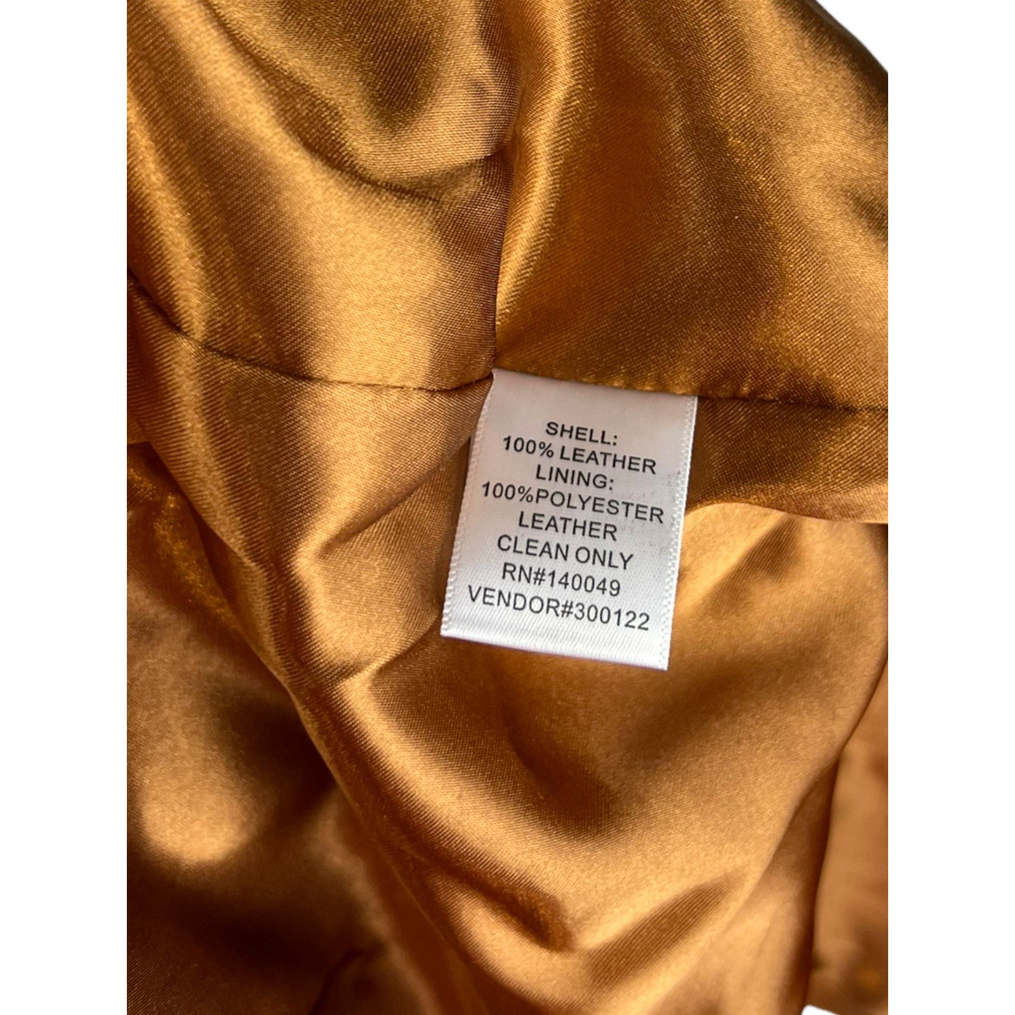 New Women's Chadwick leather coat size 10P