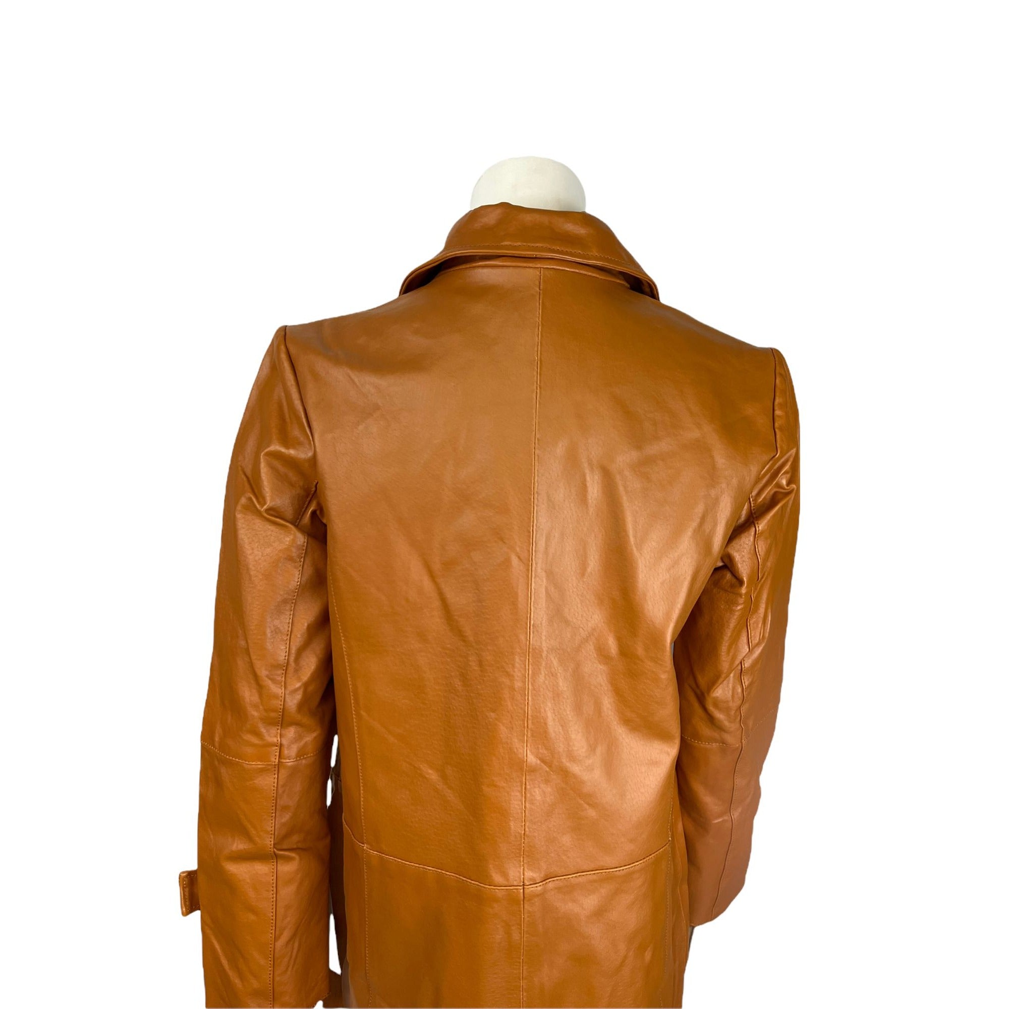 New Women's Chadwick leather coat size 10P
