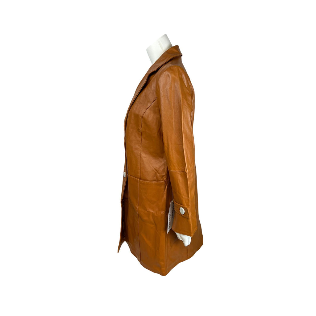 New Women's Chadwick leather coat size 10P