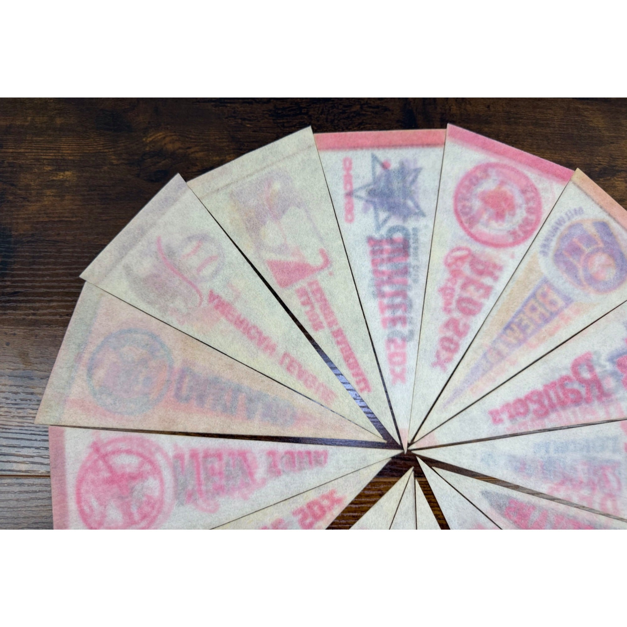 Vintage MLB Team Felt Pennant Set of 15 - Baseball Memorabilia