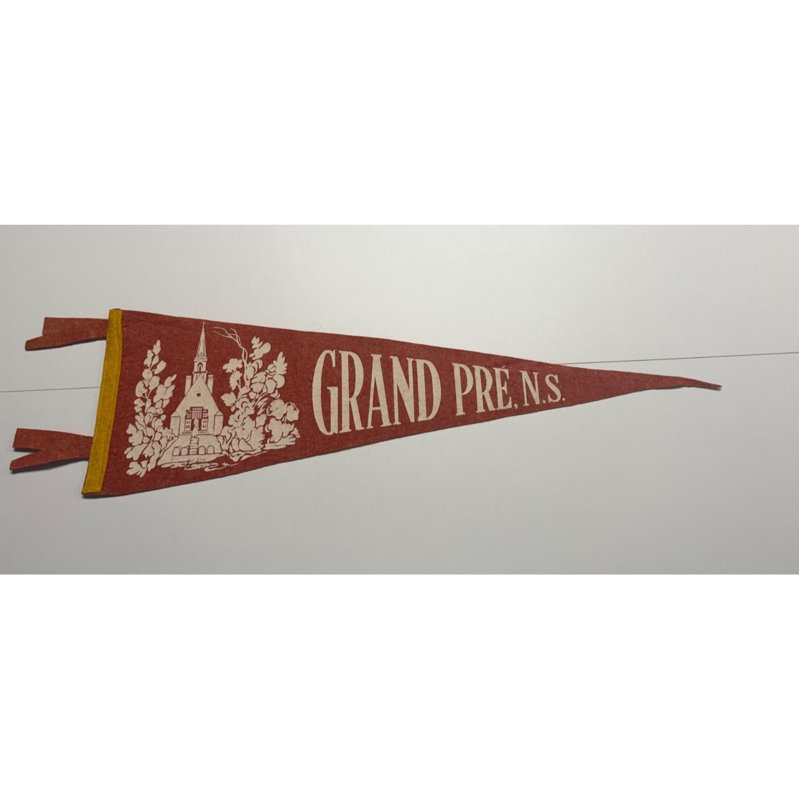 Vintage Grand Pre, N.S. Canada pennant