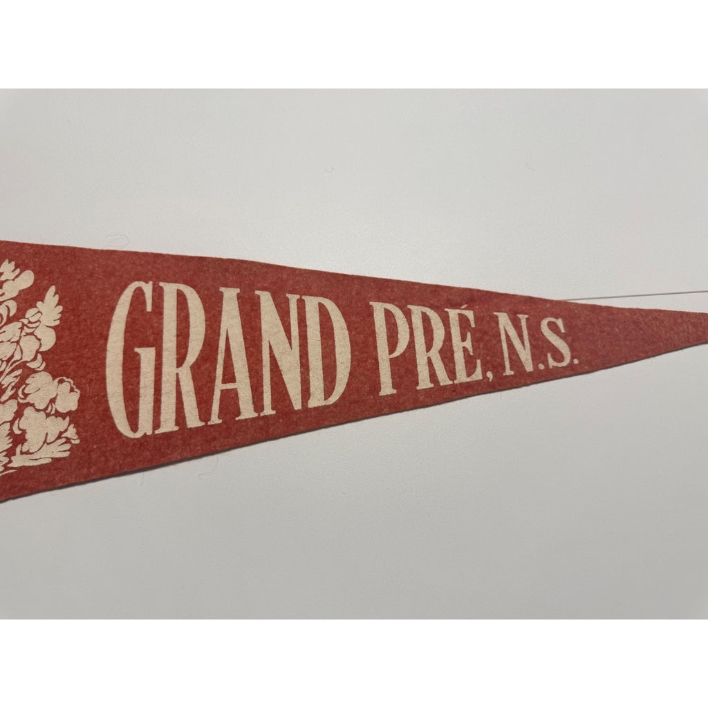 Vintage Grand Pre, N.S. Canada pennant