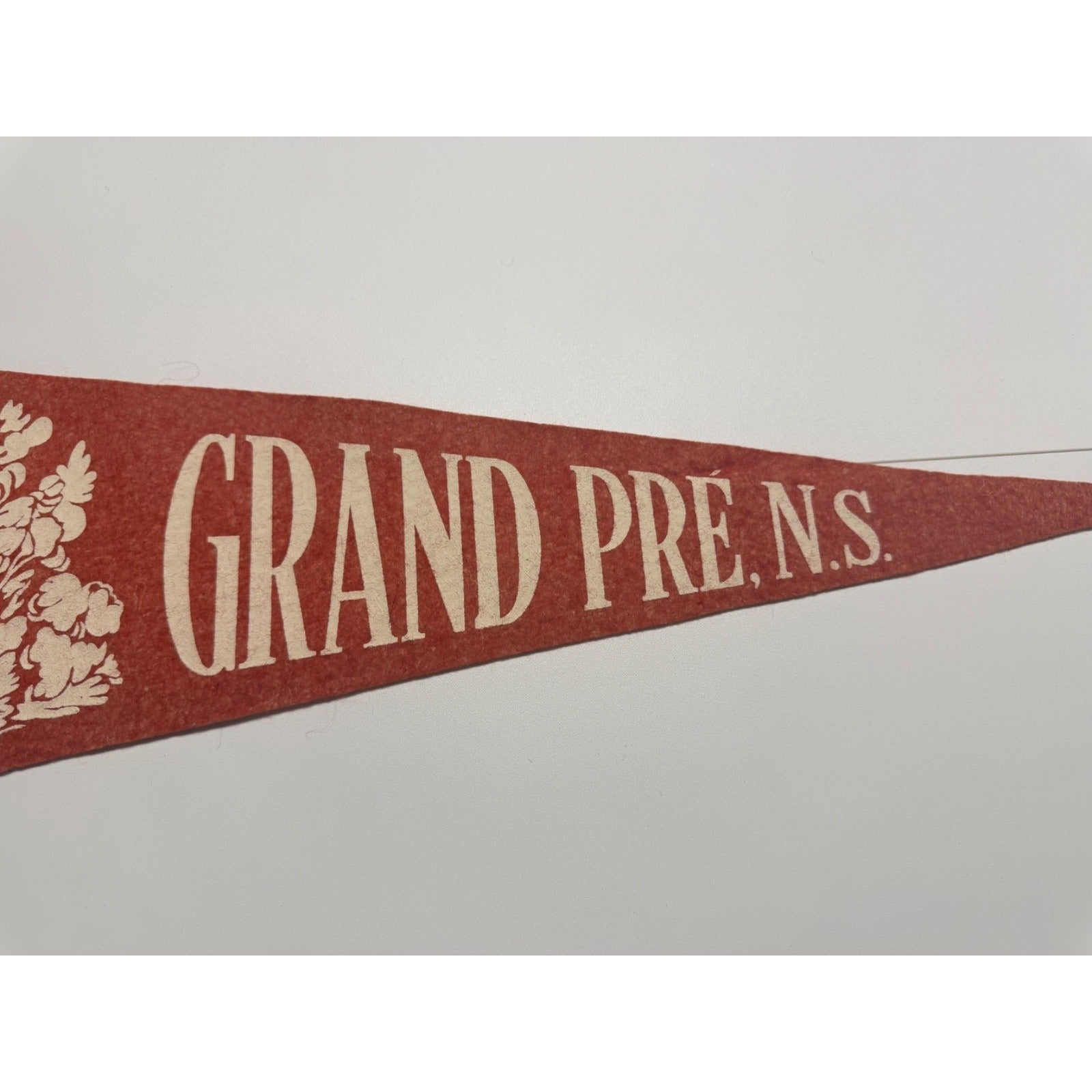 Vintage Grand Pre, N.S. Canada pennant