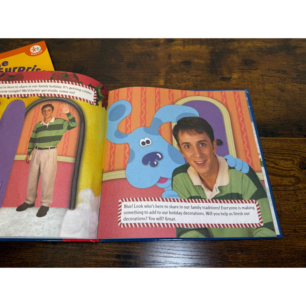 Set of 4 Blues Clues children’s books