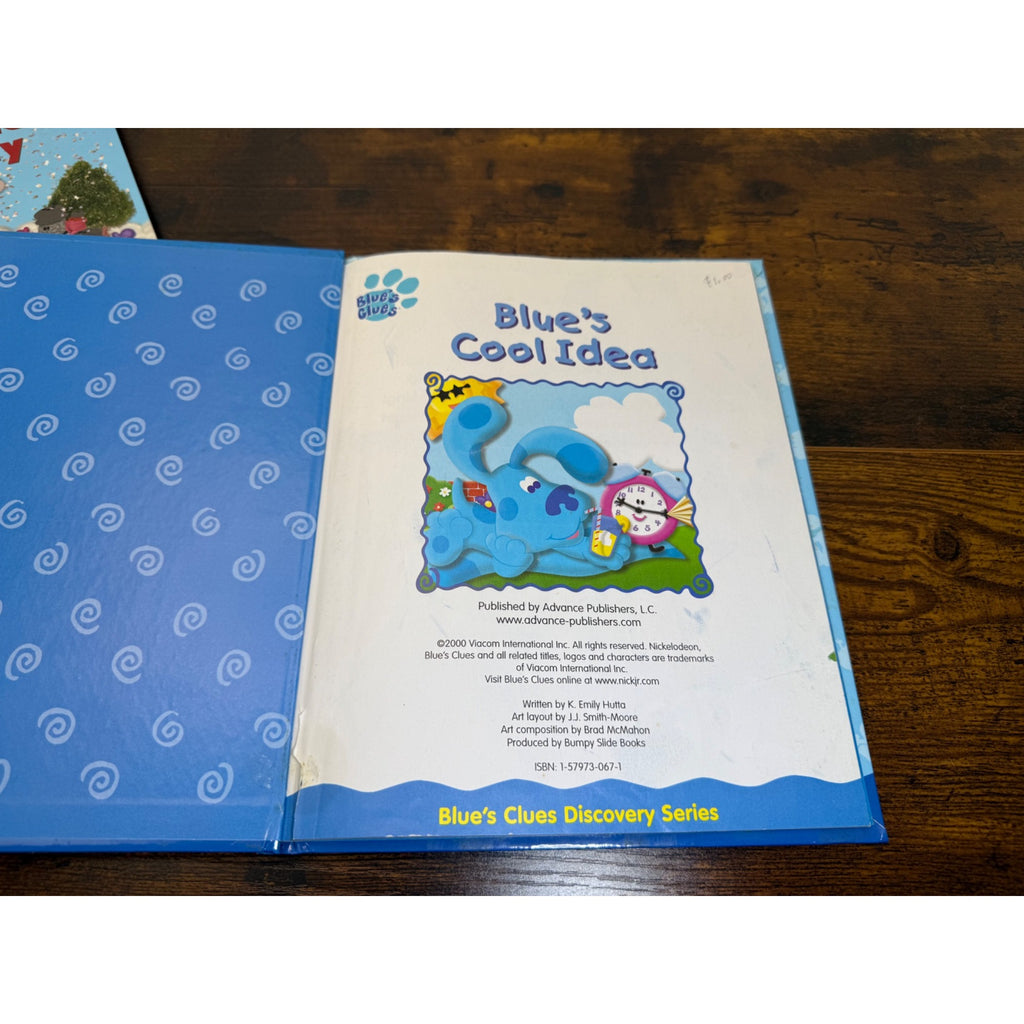 Set of 4 Blues Clues children’s books