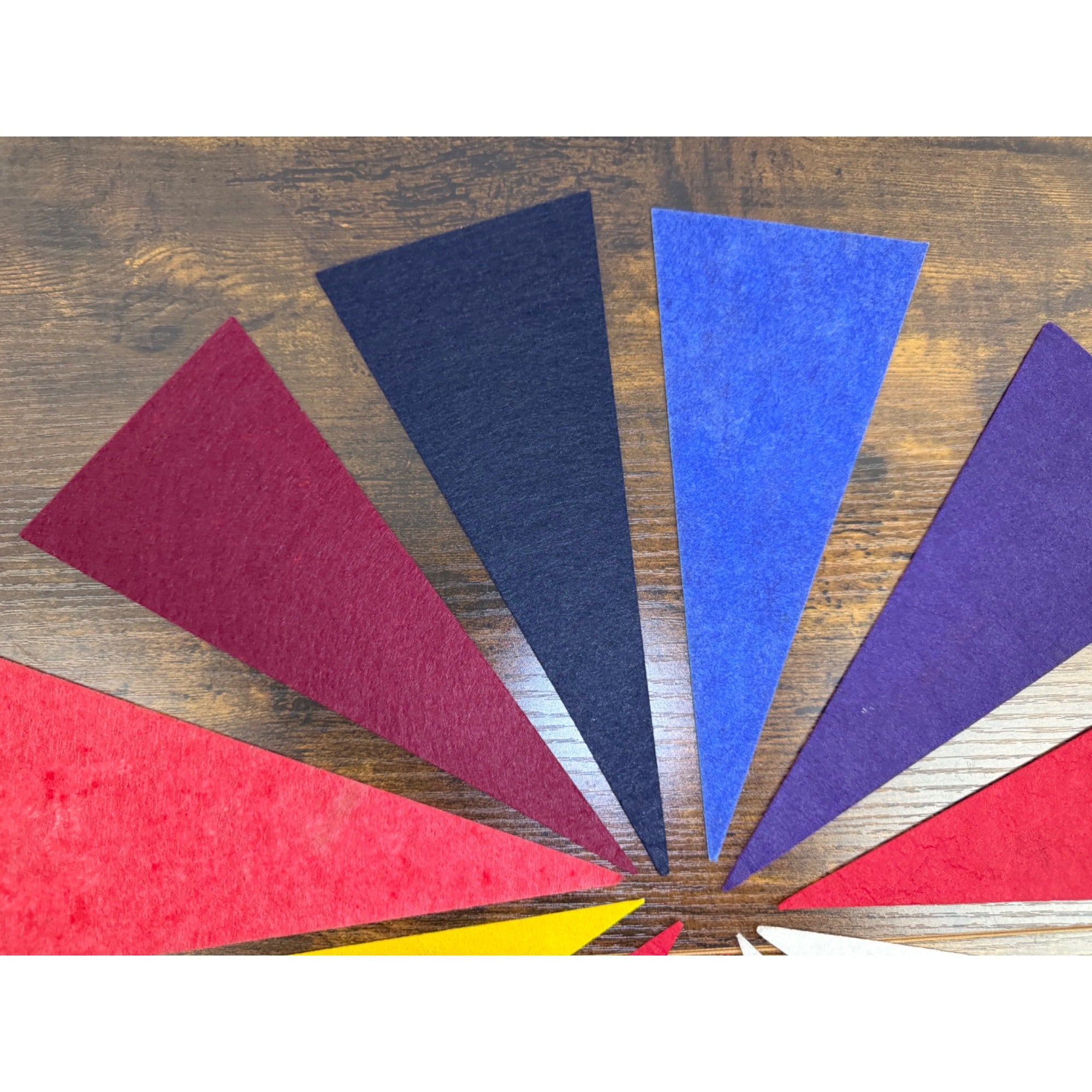 Vintage NFL NFC Team Felt Pennant Set of 11 Classic Logos - Football