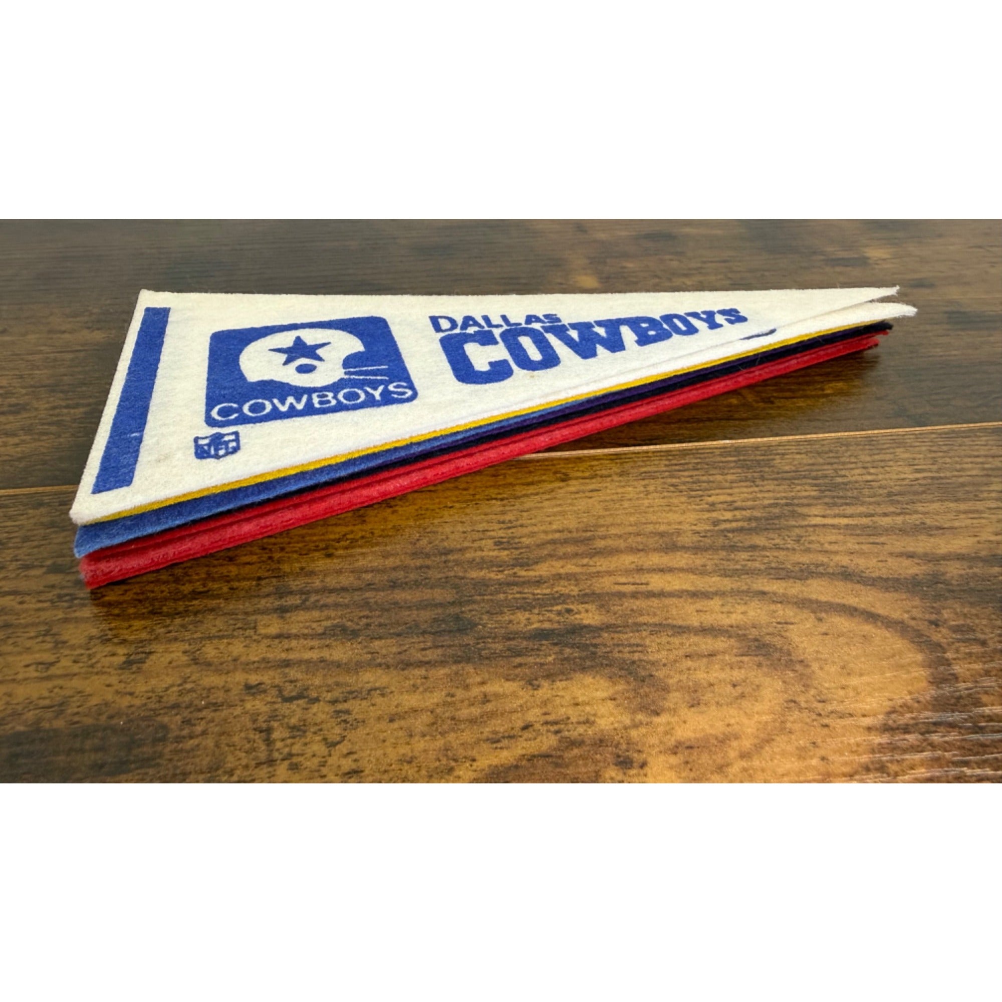 Vintage NFL NFC Team Felt Pennant Set of 11 Classic Logos - Football