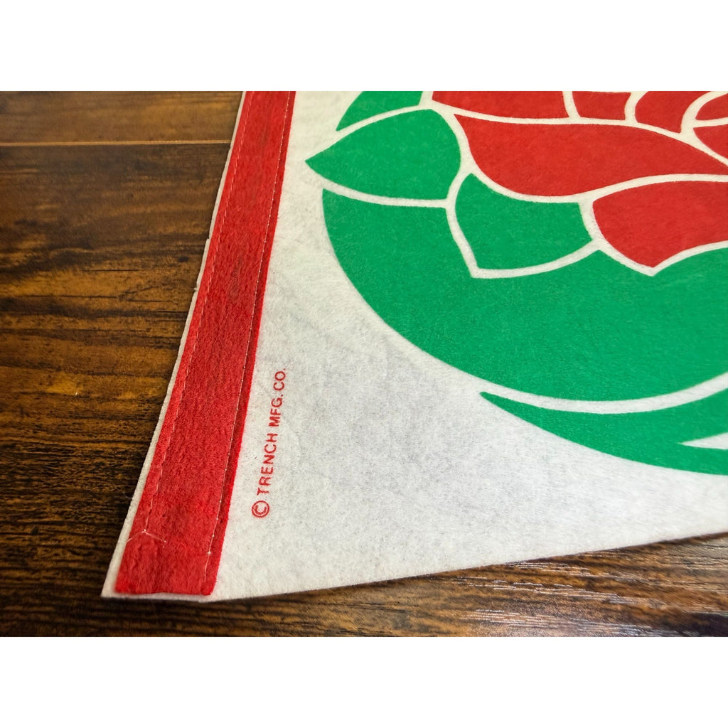 Vintage Tournament Of Roses Pasadena Calif Felt Pennant By Trench MFG Co