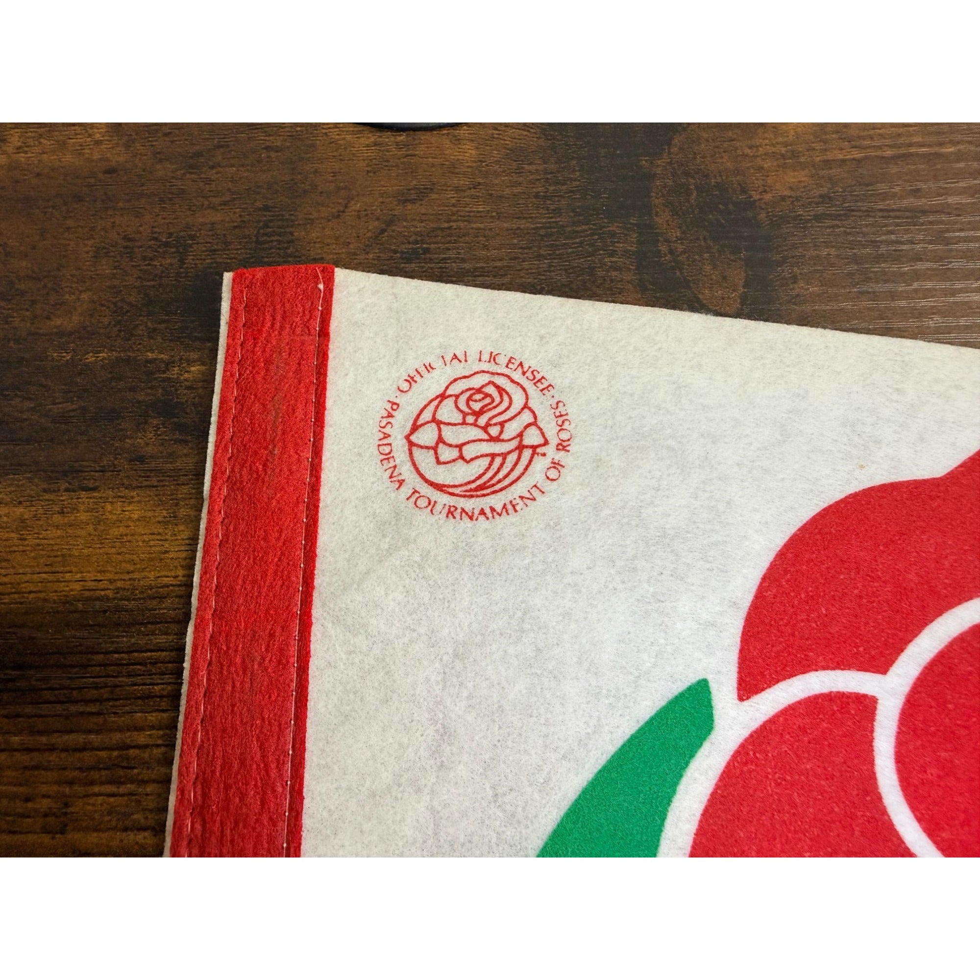 Vintage Tournament Of Roses Pasadena Calif Felt Pennant By Trench MFG Co