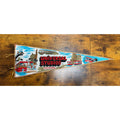 Vintage Universal Studios California pennant made in Japan