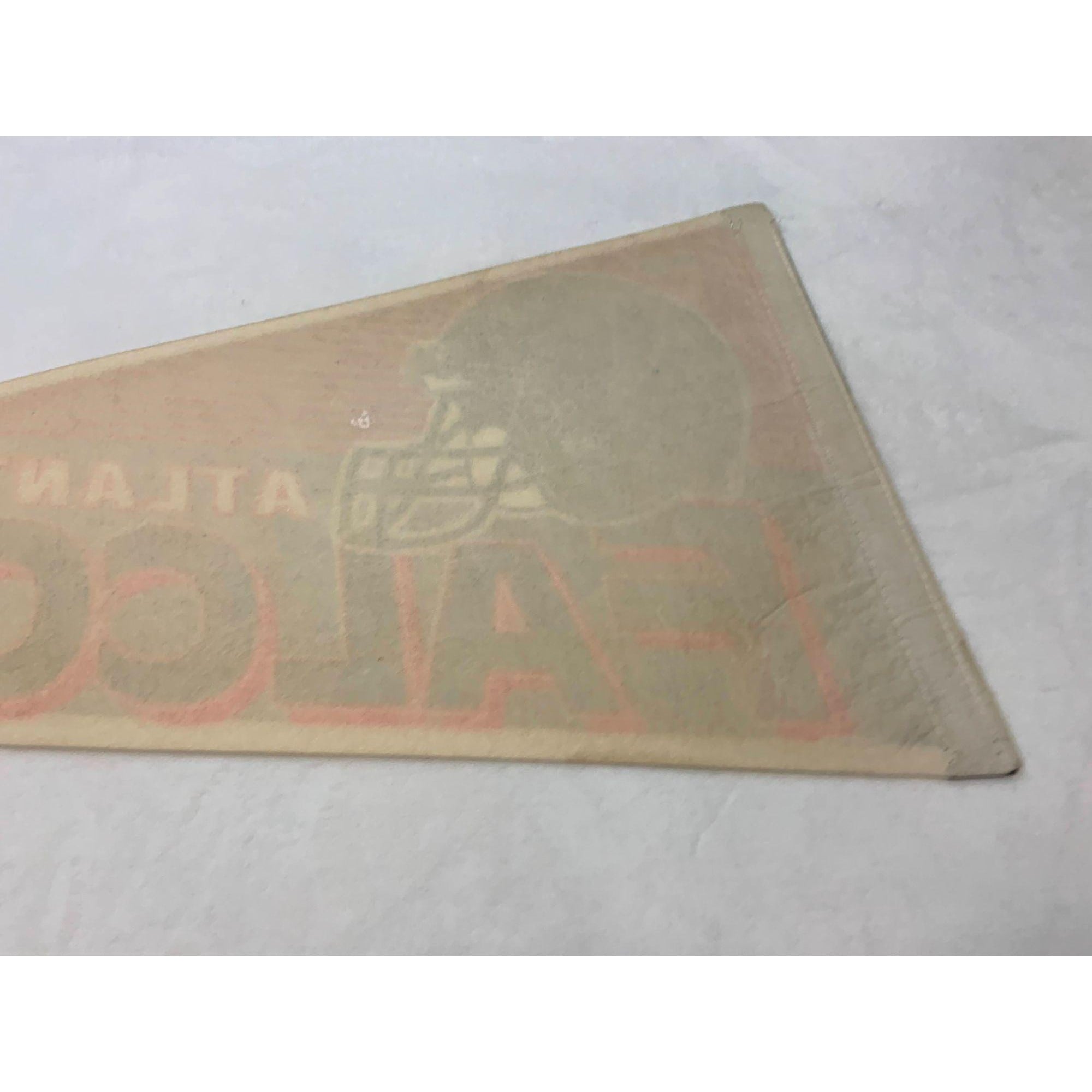 Vintage Atlanta Falcons pennant