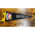 Vintage Montreal, Quebec Canada pennant Chief Thurdanchand