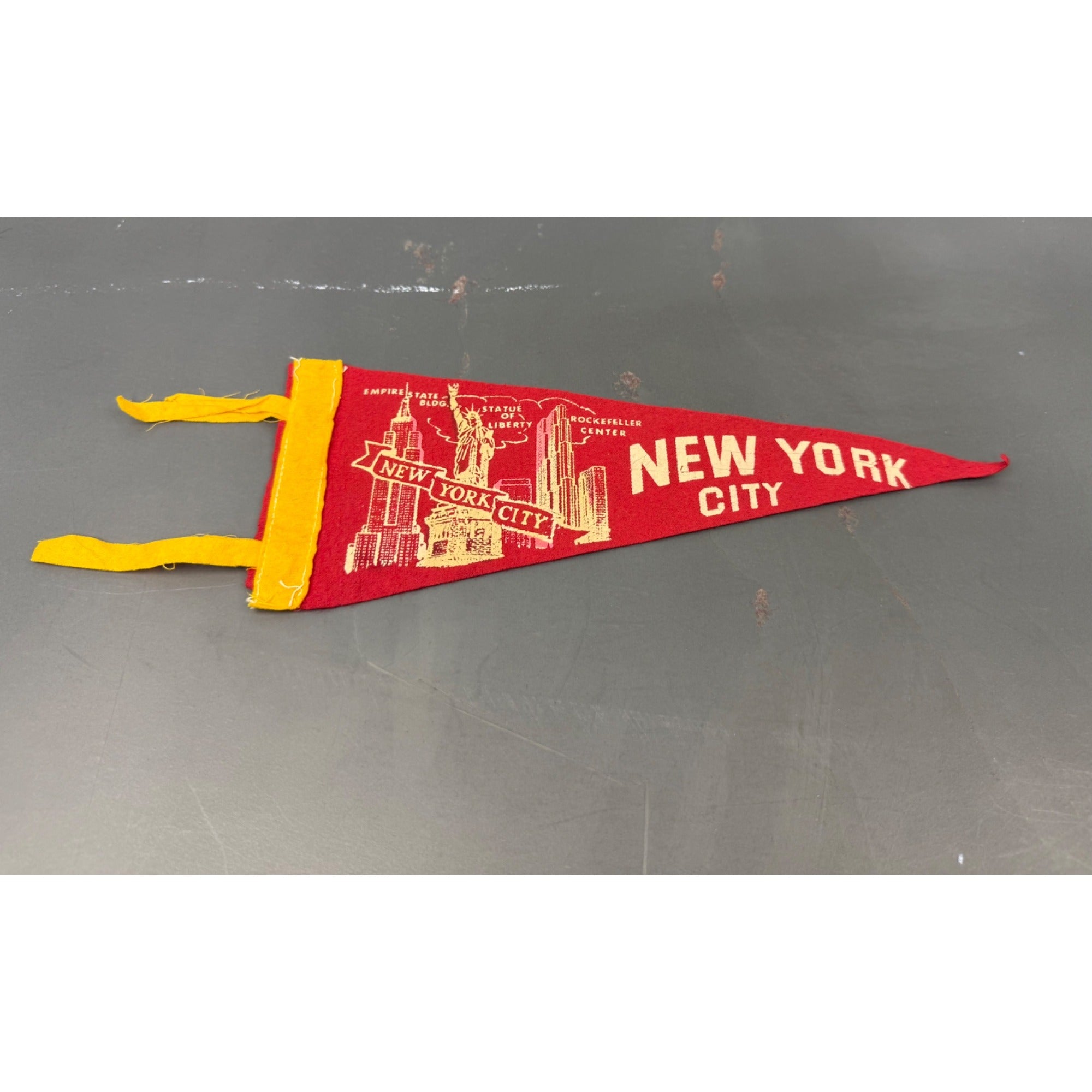 Vintage New York City mini pennant