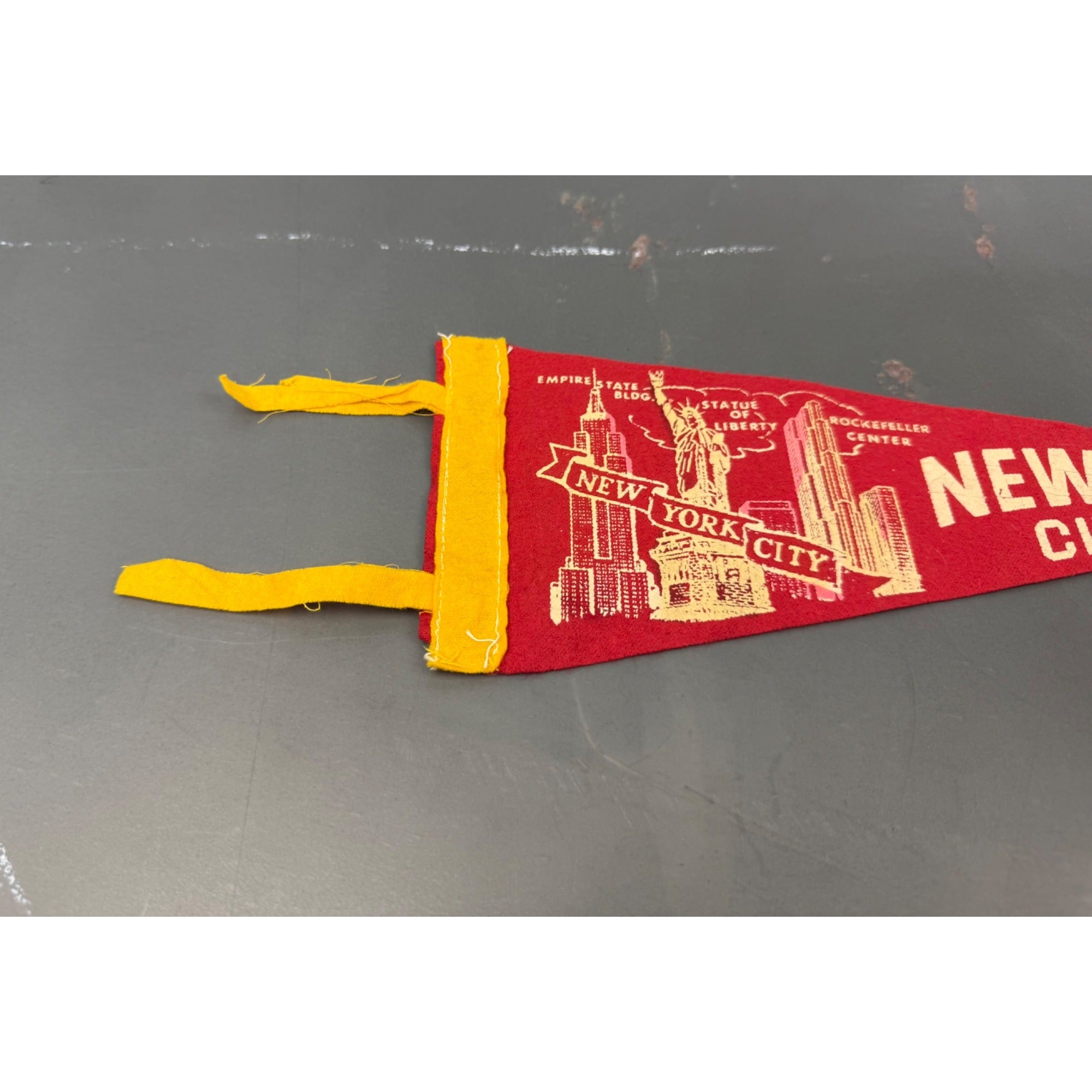 Vintage New York City mini pennant