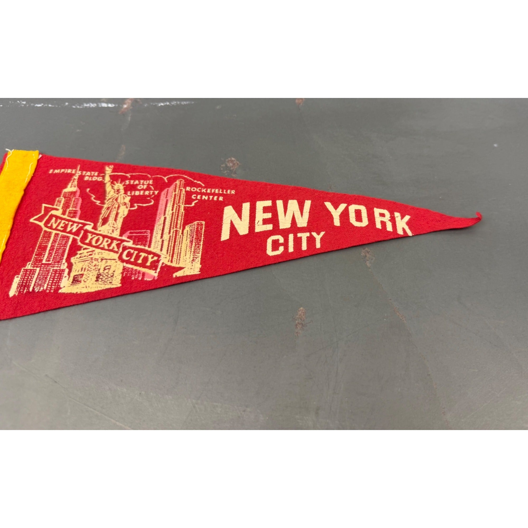 Vintage New York City mini pennant