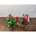 Marvel & Action Hero Lot - Hulk & Assorted Figures - Mixed Sizes