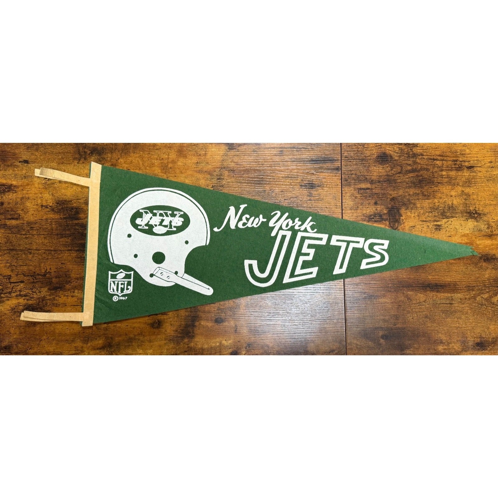 Vintage 1967 NFL New York Jets pennant