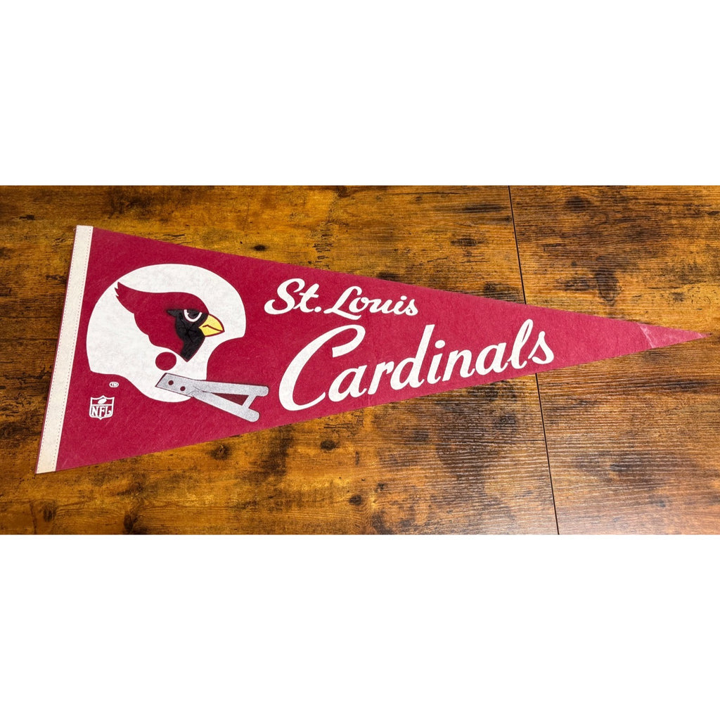 Vintage NFL St. Louis Cardinals pennant