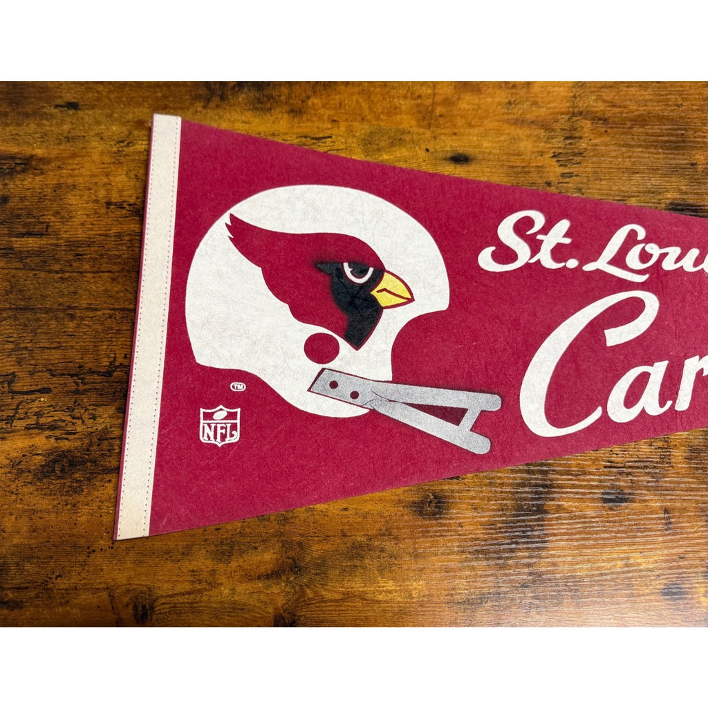 Vintage NFL St. Louis Cardinals pennant