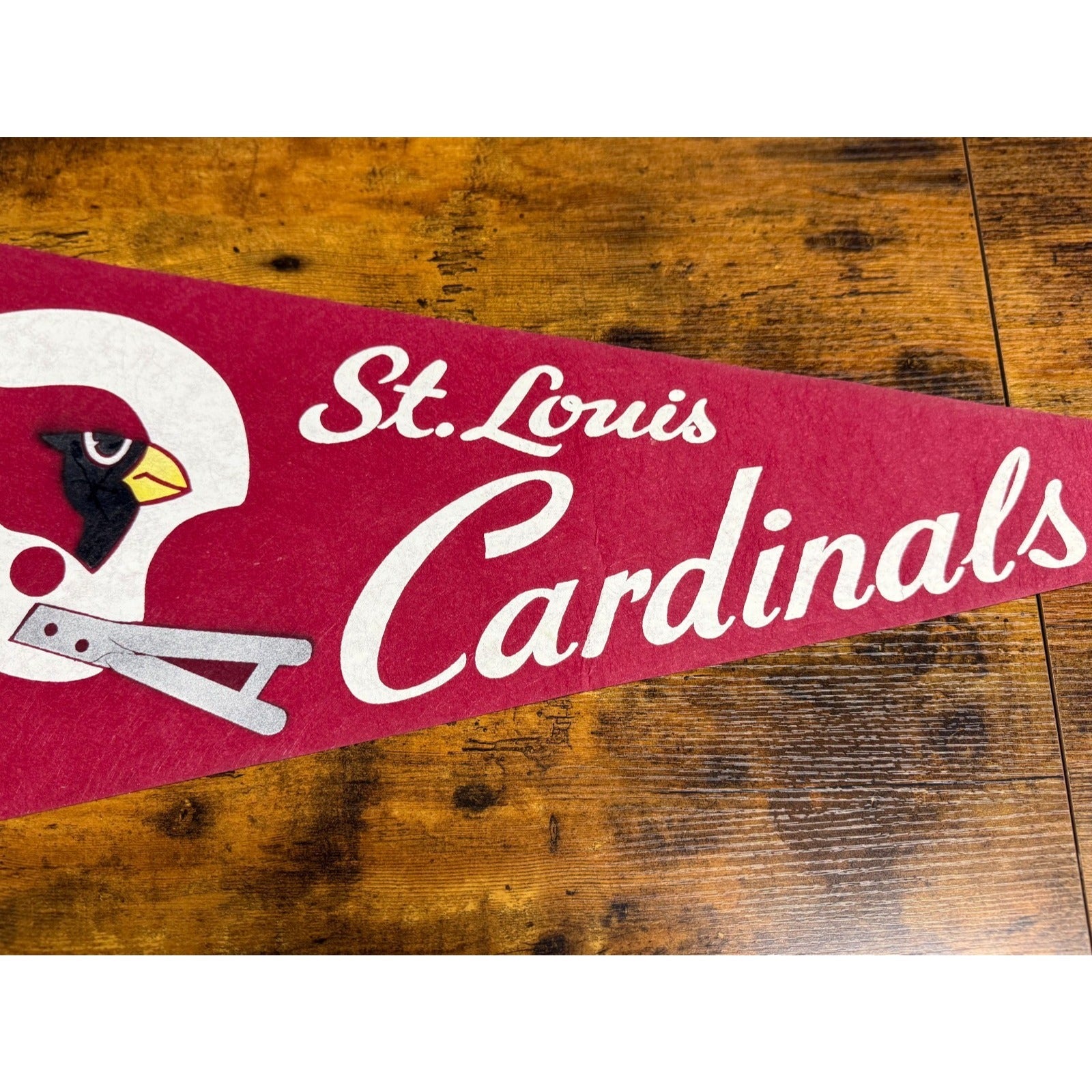 Vintage NFL St. Louis Cardinals pennant