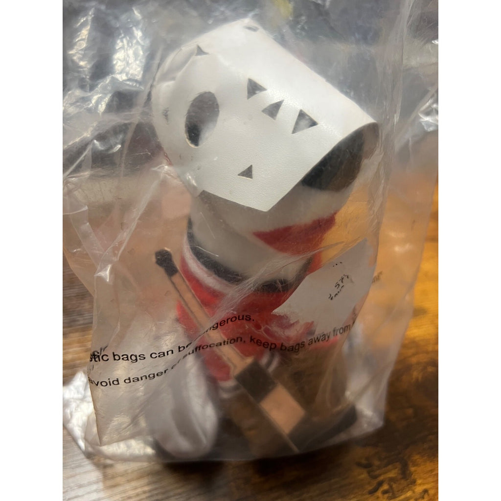 Target hockey Goalie Bullseye Dog Plush 62 RED JERSEY Stuffed Animal 2017