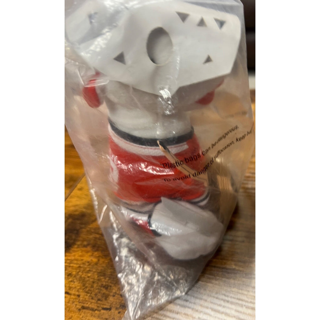 Target hockey Goalie Bullseye Dog Plush 62 RED JERSEY Stuffed Animal 2017