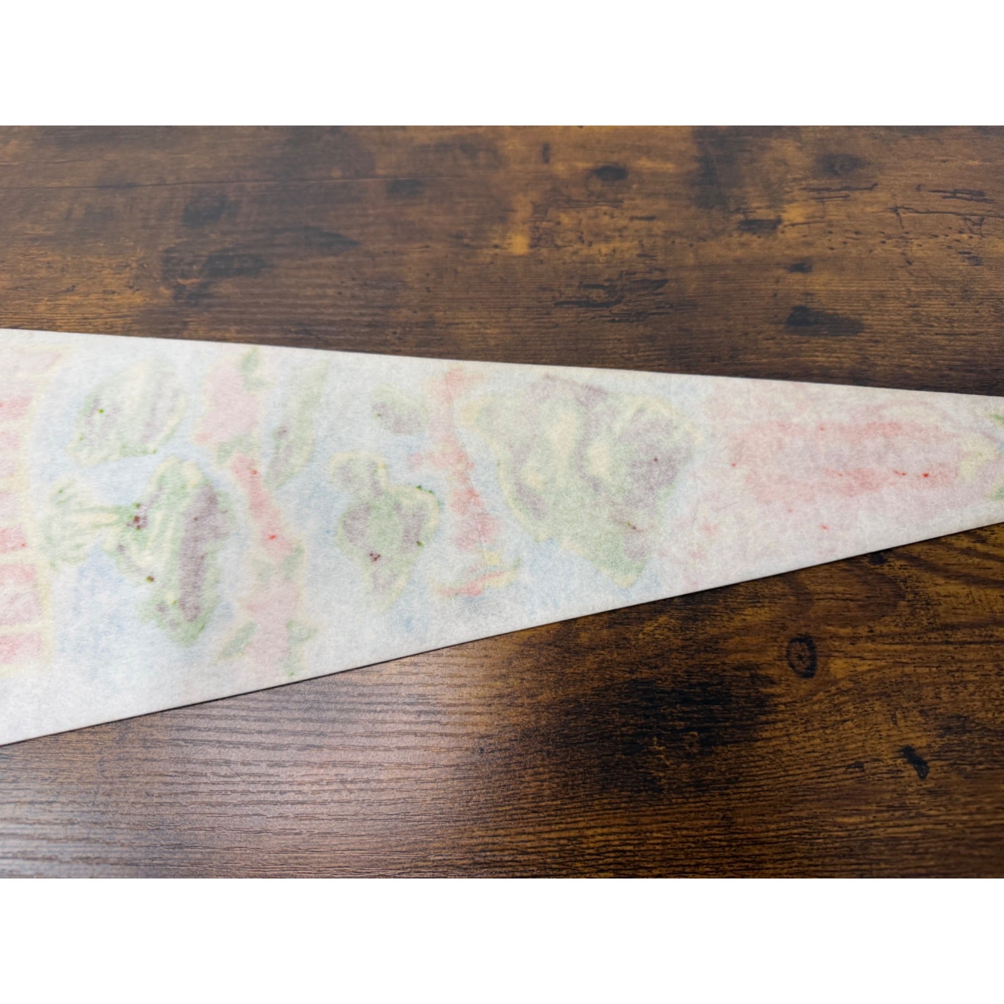 Vintage Hawaii Souvenir Felt Pennant With Island Map Design & Tropical Graphics