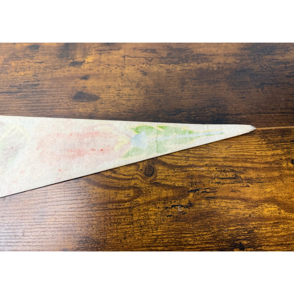 Vintage Hawaii Souvenir Felt Pennant With Island Map Design & Tropical Graphics