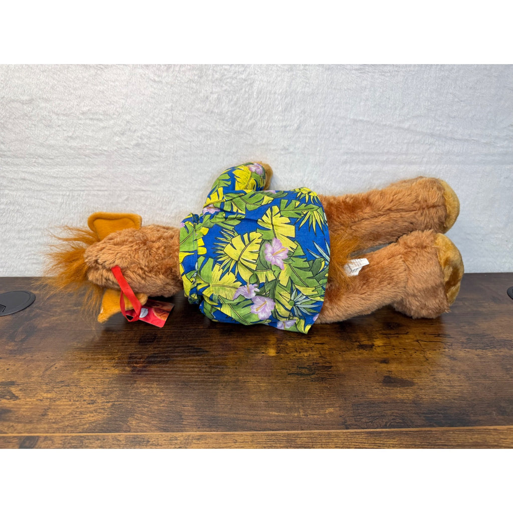 Vintage 2002 ALF Plush Toy In Hawaiian Shirt Nostalgic Collectible 18" Tall