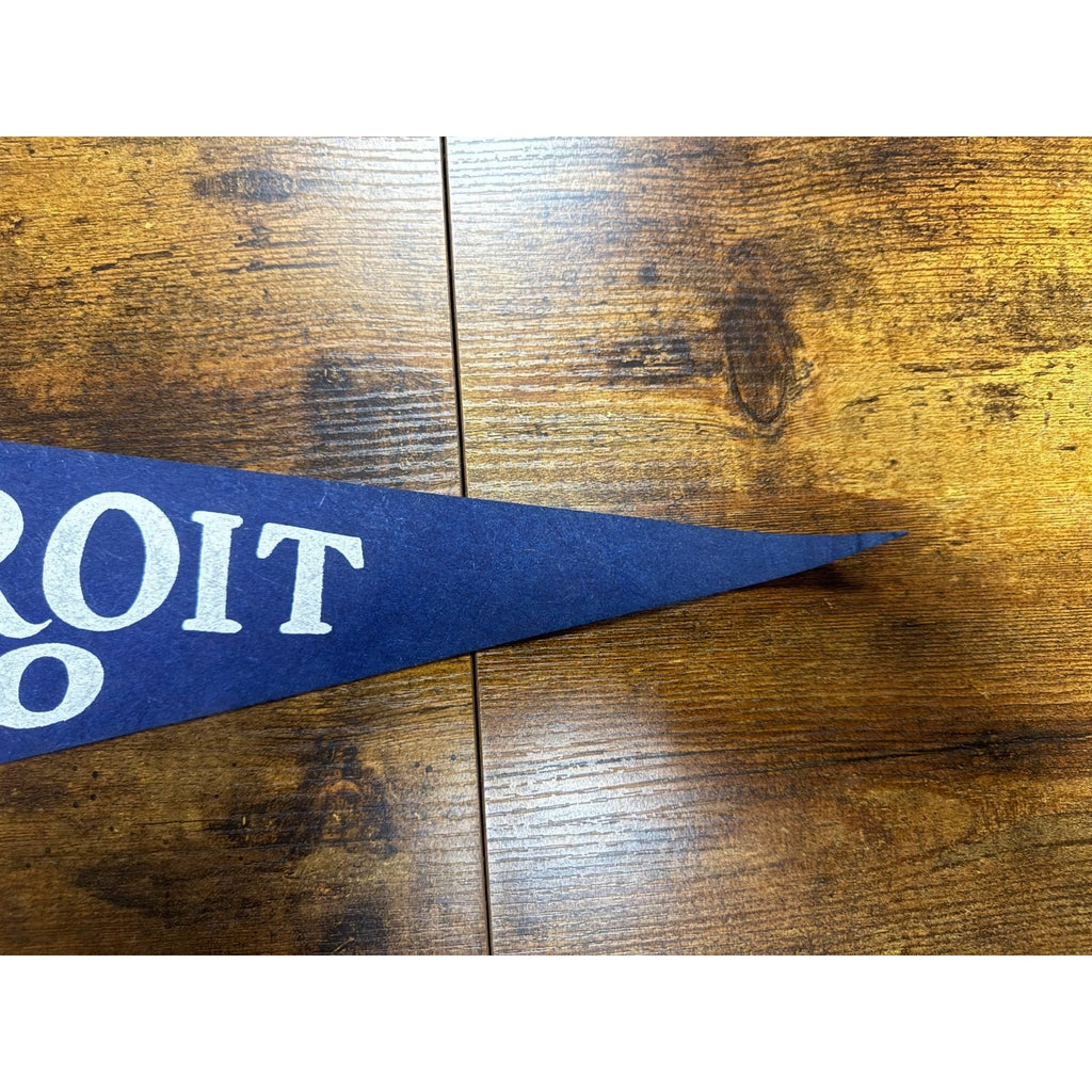 Vintage Detroit Zoo pennant