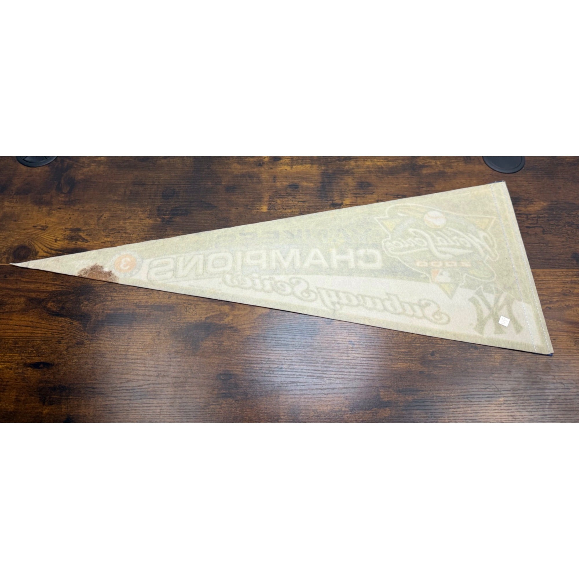 New York Yankees 2000 World Series Champions Subway Series Pennant 29.5 inches